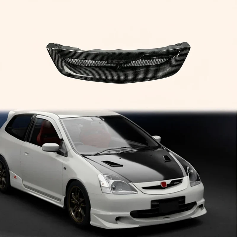 Calandre Avant Carbone Honda Civic Type R EP3 2004-2005
