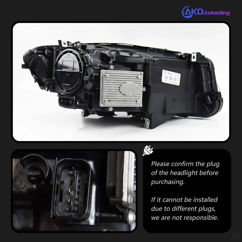 Phares LED BMW Série 5 F10 F11 2010-2017