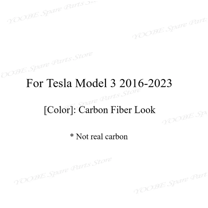 Diffuseur de Pare-Chocs Arrière Tesla Model 3 Model Y 2016-2023