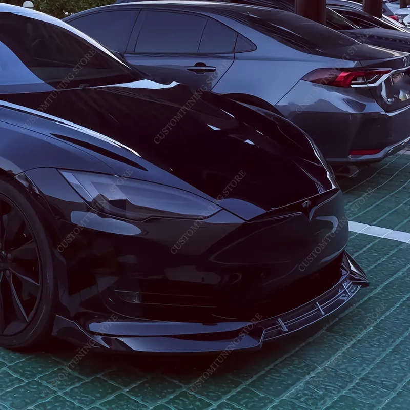 Lèvre Spoiler Pare-Chocs Avant Tesla Model S 2012-2020