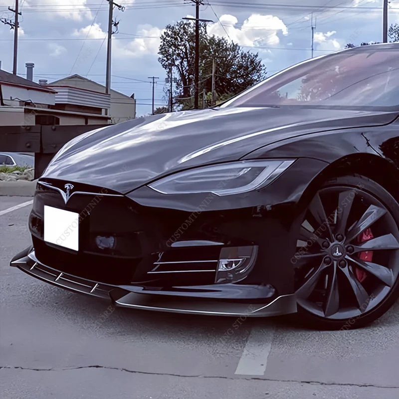 Lèvre Spoiler Pare-Chocs Avant Tesla Model S 2012-2020