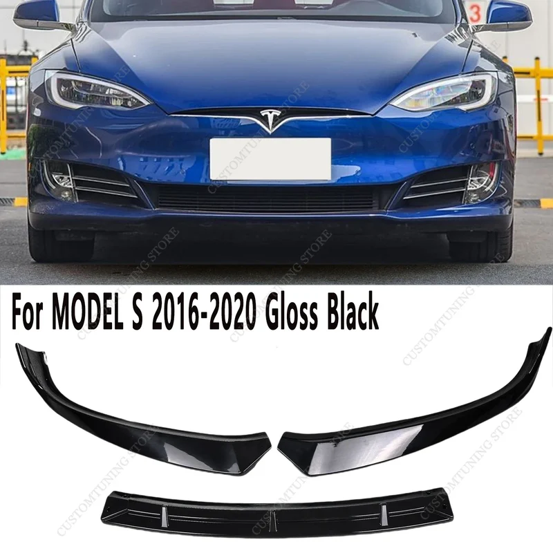 Lèvre Spoiler Pare-Chocs Avant Tesla Model S 2012-2020