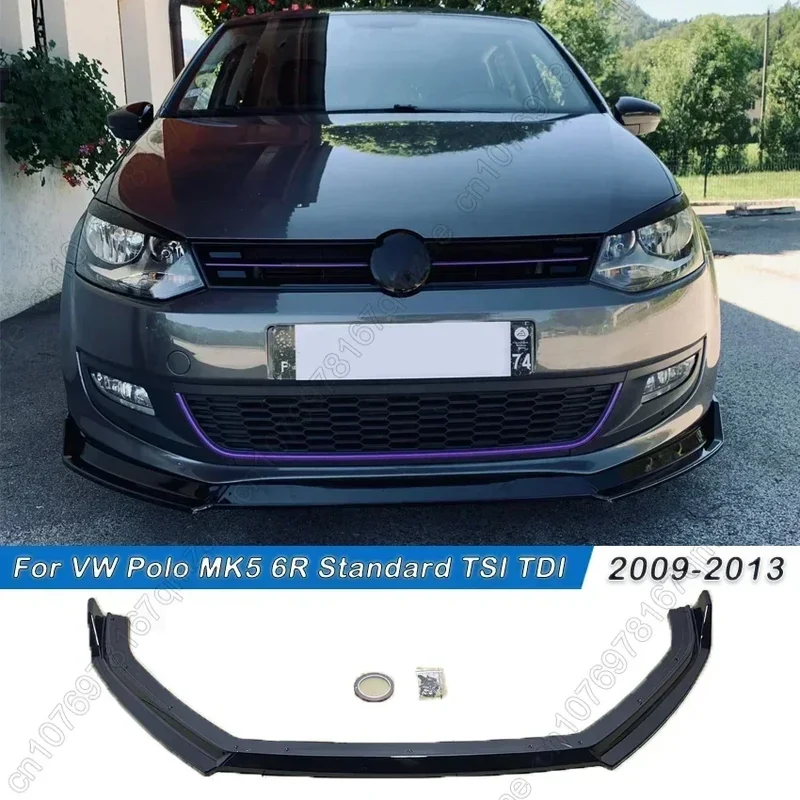 Lèvre de Pare-Chocs Avant VW Polo MK5 6R 2009-2013