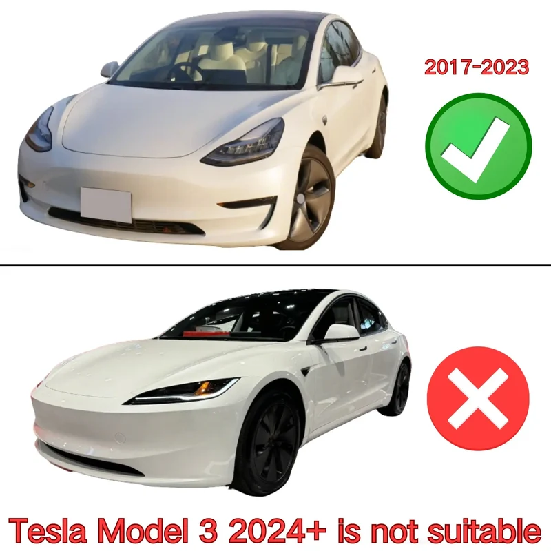 Diffuseur Pare-Chocs Arrière Tesla Model 3 2017-2023