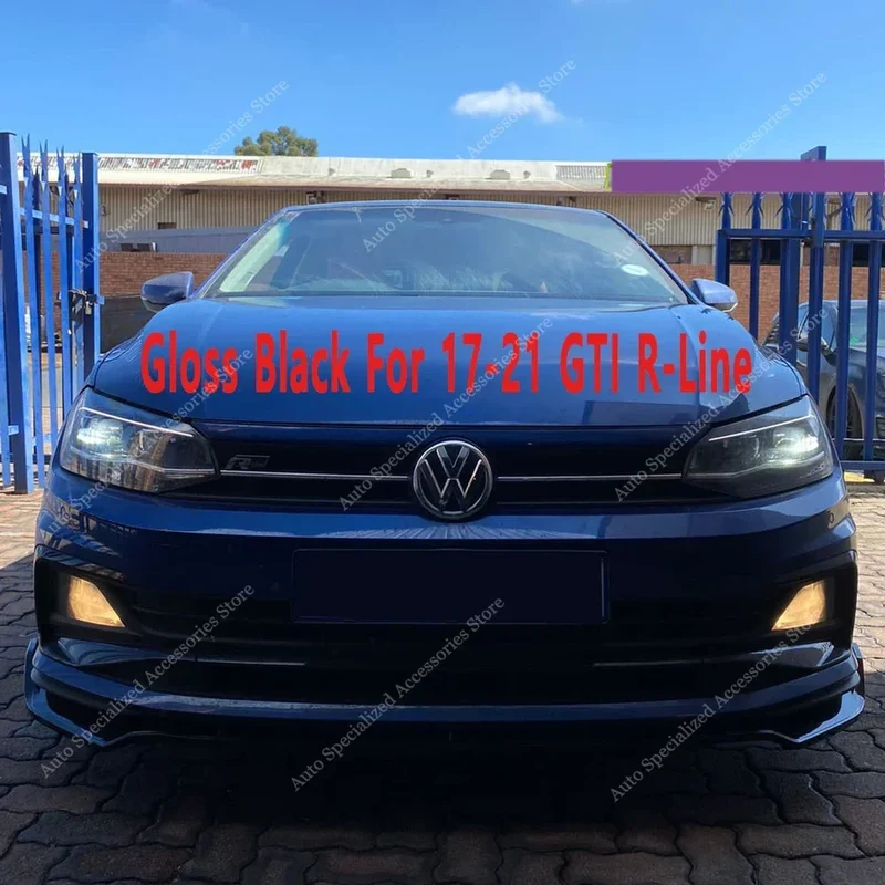 Lame de Pare-Chocs Avant VW Polo MK6 2017-2023