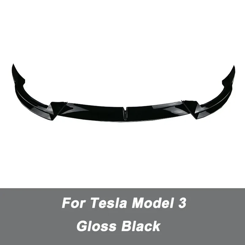 Kit Diffuseur Pare-Chocs Avant Tesla Model 3 Y 2017-2023