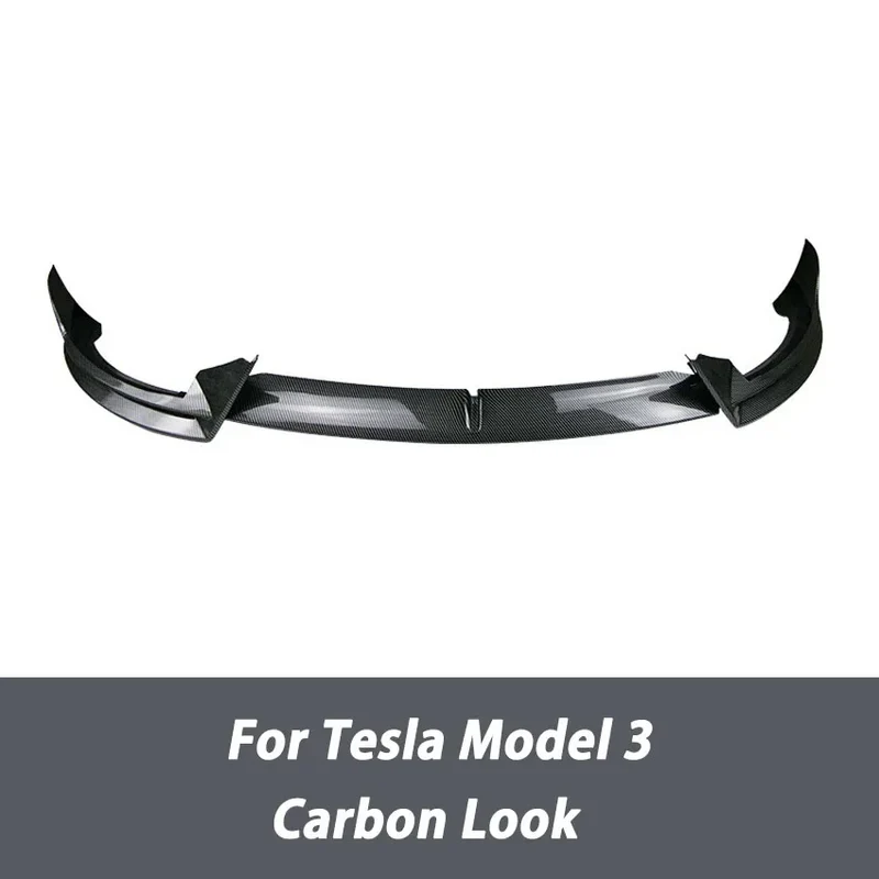 Kit Diffuseur Pare-Chocs Avant Tesla Model 3 Y 2017-2023