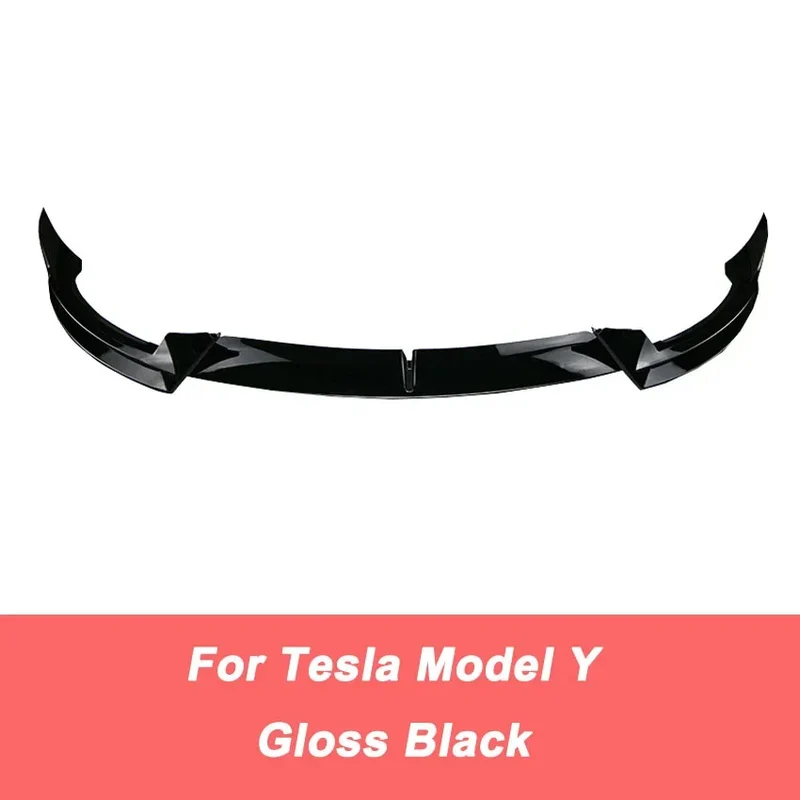 Kit Diffuseur Pare-Chocs Avant Tesla Model 3 Y 2017-2023
