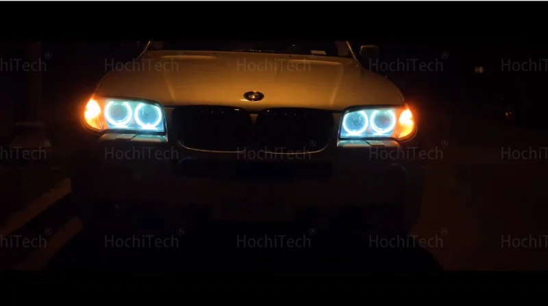 Ampoules LED Angel Eyes 6000K BMW X3 E83 2007-2011