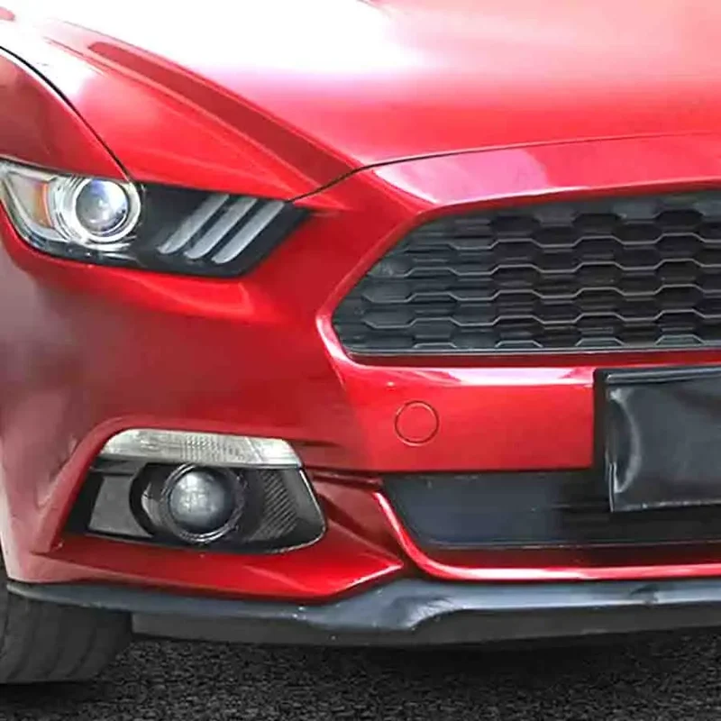 Cadre de Phare Carbone Pare-Chocs Ford Mustang 2015+