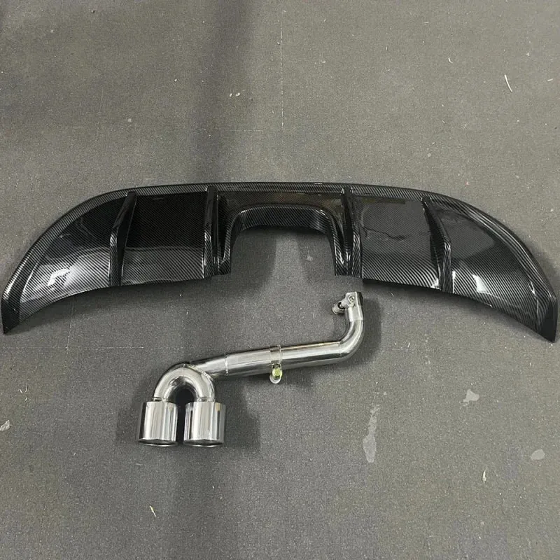 Diffuseur Arrière Ford Fiesta 2009-2015 Double Échappement