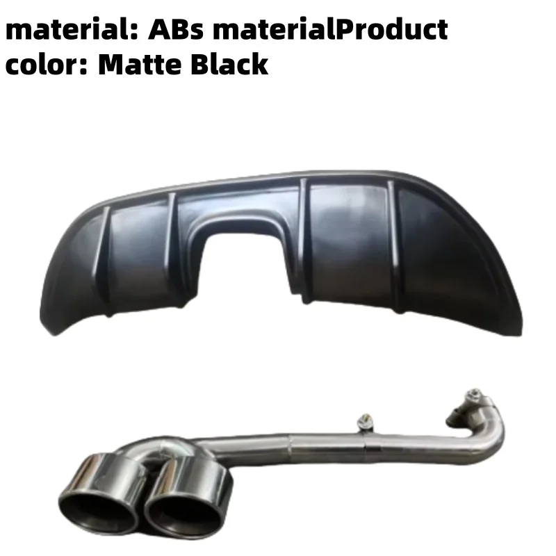 Diffuseur Arrière Ford Fiesta 2009-2015 Double Échappement