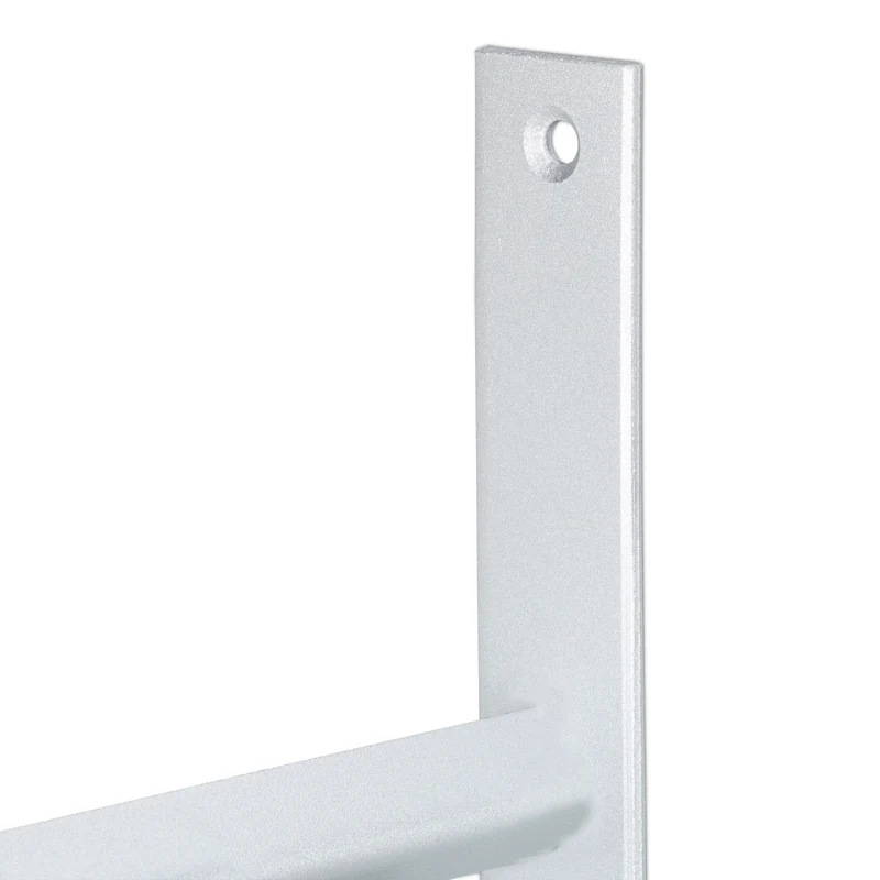 Grille de fenêtre réglable anti cambriolage 450 x 700-1050 x 35 mm effet dissuasif design épuré en acier noir 13_0005926