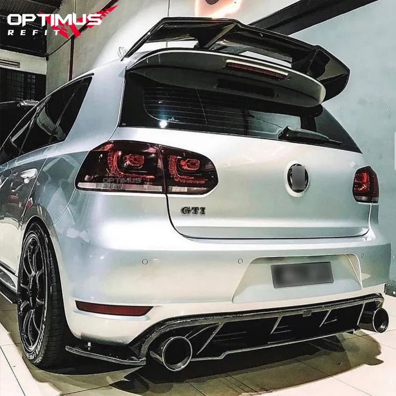 Diffuseur Arrière Carbone Volkswagen Golf MK6 GTI 2008-2013