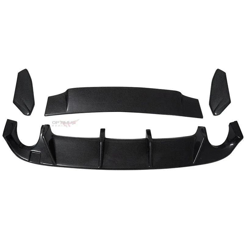 Diffuseur Arrière Carbone Volkswagen Golf MK6 GTI 2008-2013