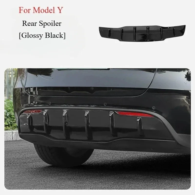 Diffuseur Lèvre Pare-Chocs Arrière Tesla Model 3 Highland Model Y 2024