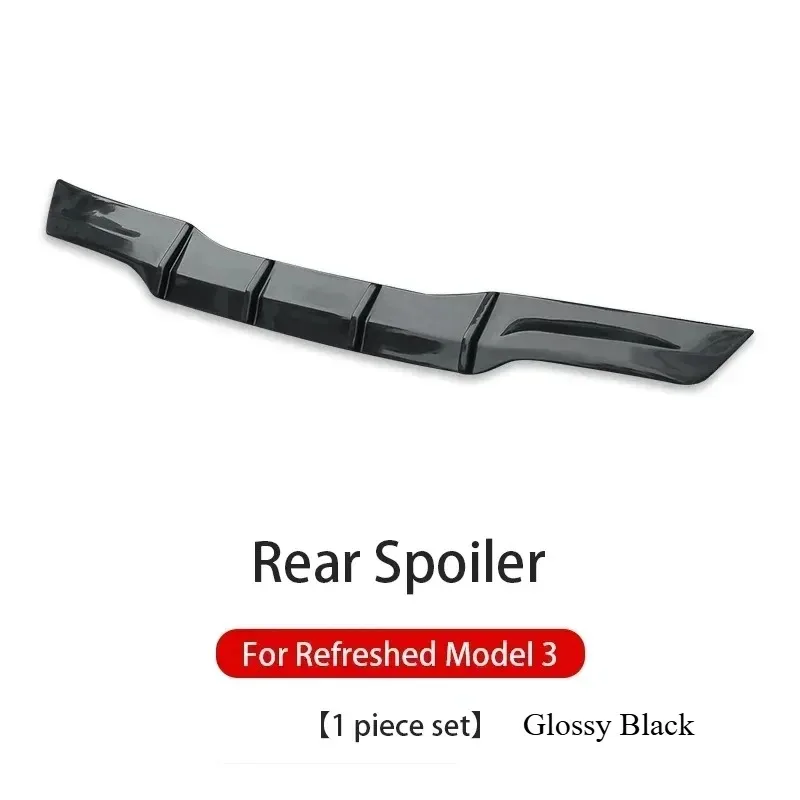 Diffuseur Lèvre Pare-Chocs Arrière Tesla Model 3 Highland Model Y 2024