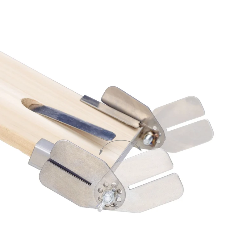 Lot de 2 planches à saumon en bois de cèdre 5,5 x 56 x 21 cm avec fixation inclinable style traditionnel 13_0004099