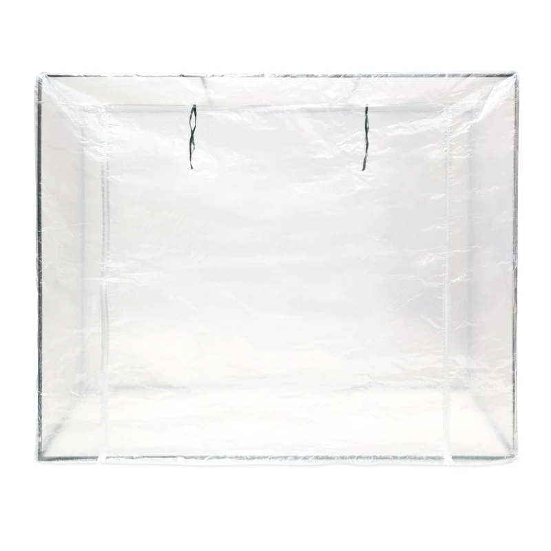 Serre de jardin XL toit incliné 200 x 80 cm pour accélérer croissance légumes et fleurs en PVC vert 13_0004443