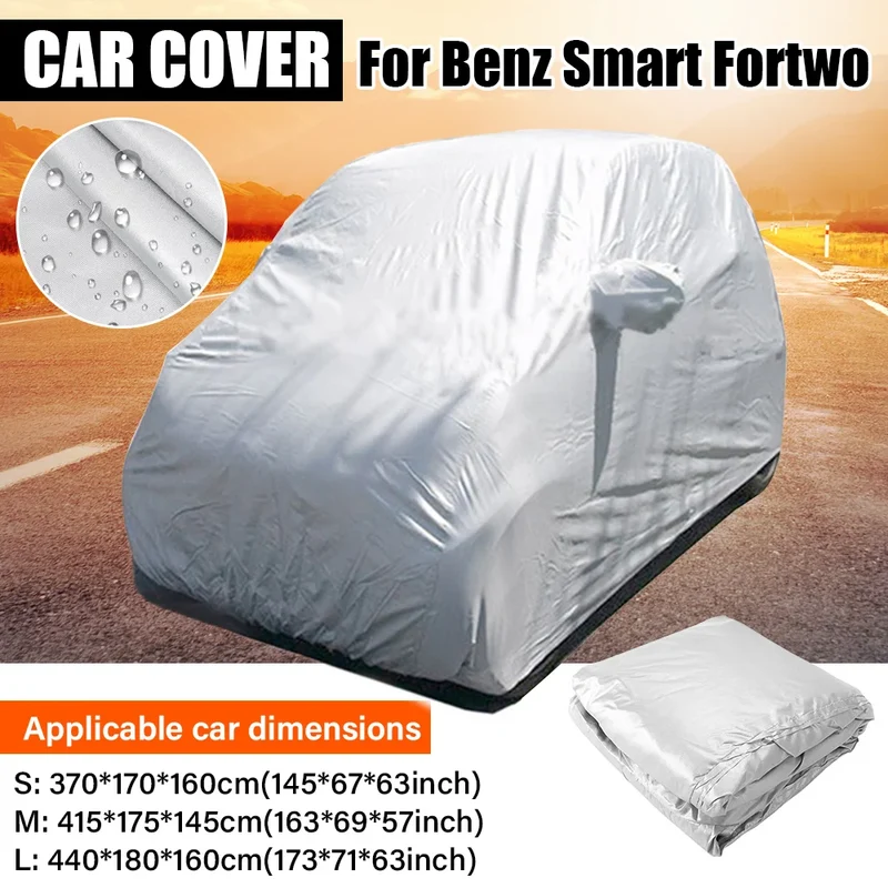 Bâche de Protection Voiture Smart Fortwo Universelle