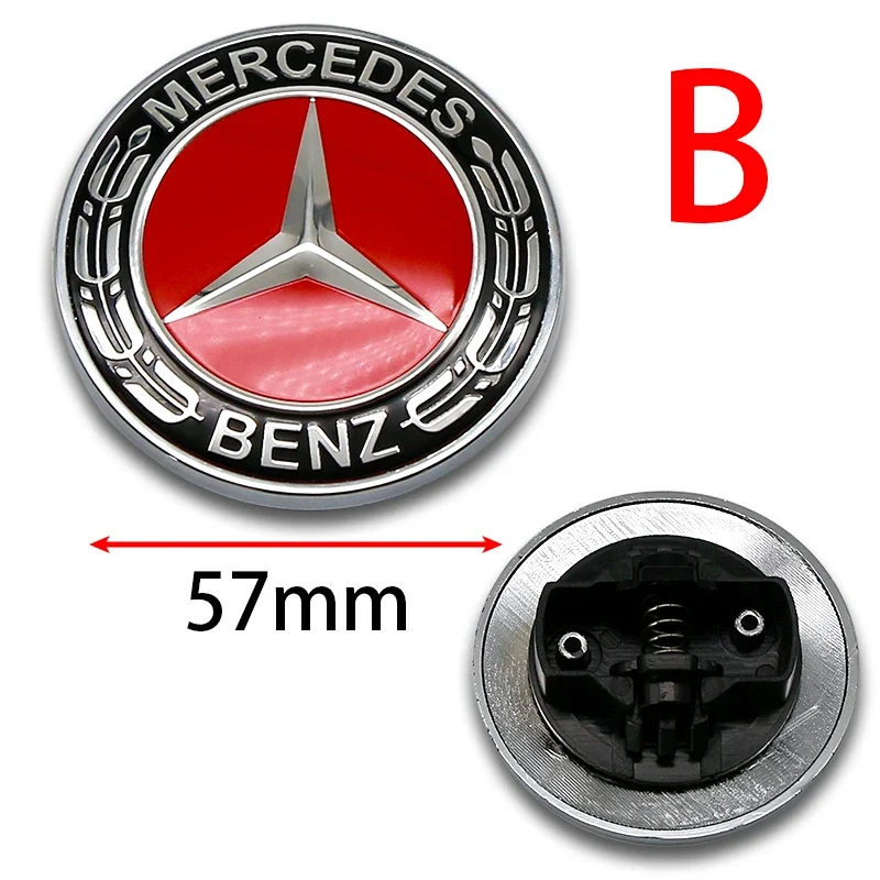 Emblème de Capot 57 mm Mercedes-Benz Classe C E S