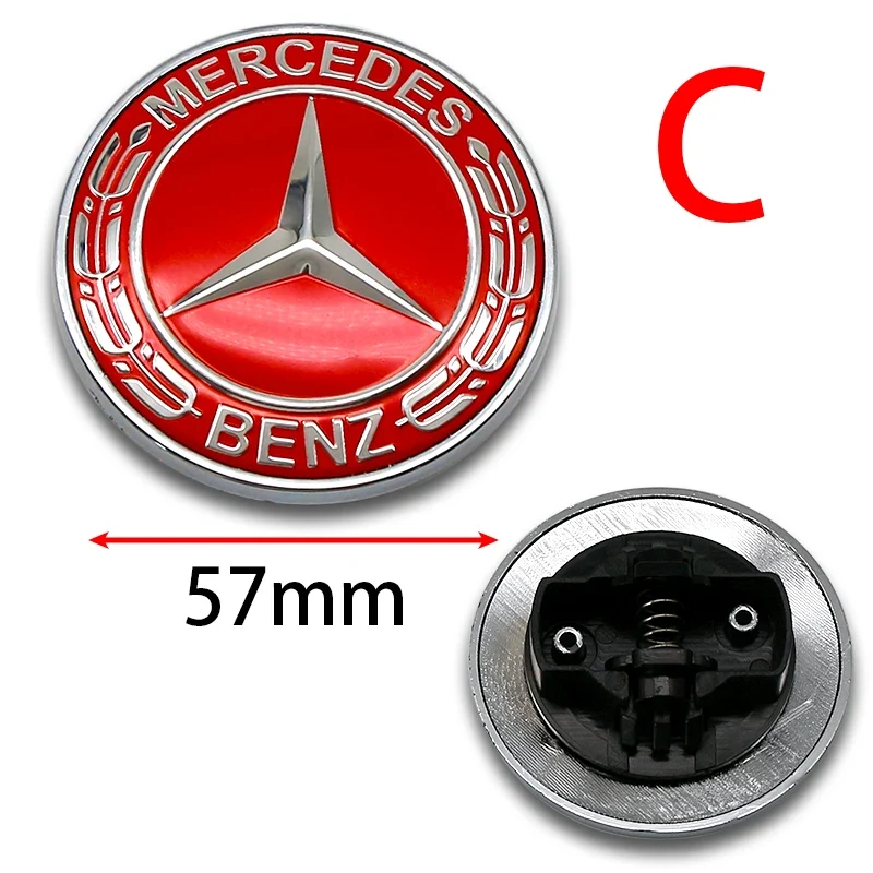 Emblème de Capot 57 mm Mercedes-Benz Classe C E S