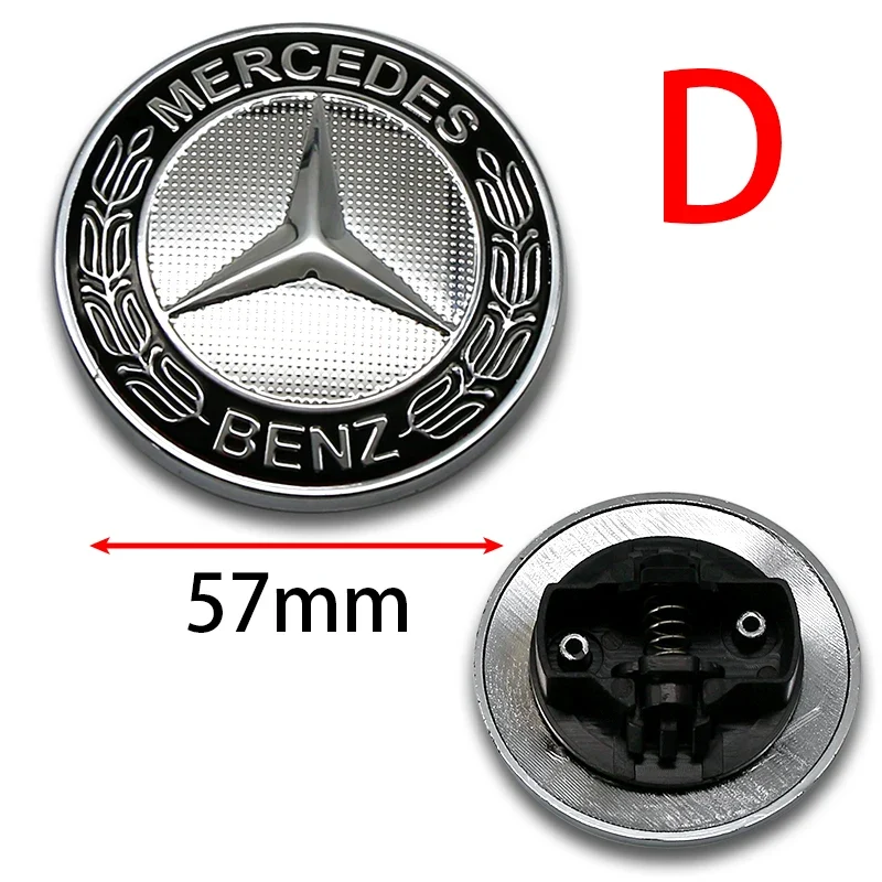 Emblème de Capot 57 mm Mercedes-Benz Classe C E S