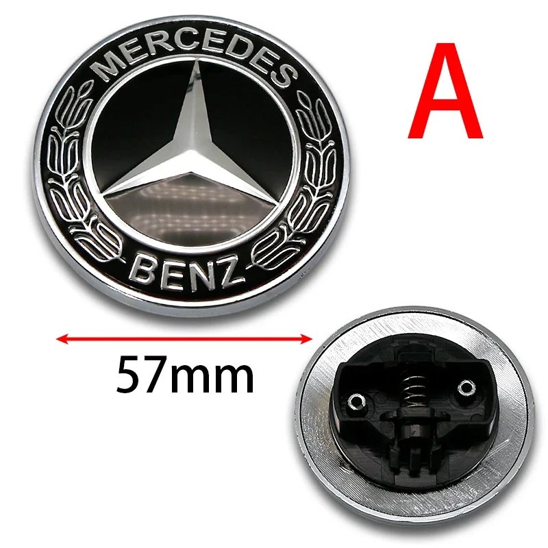 Emblème de Capot 57 mm Mercedes-Benz Classe C E S