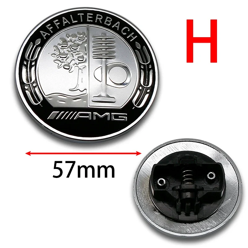 Emblème de Capot 57 mm Mercedes-Benz Classe C E S