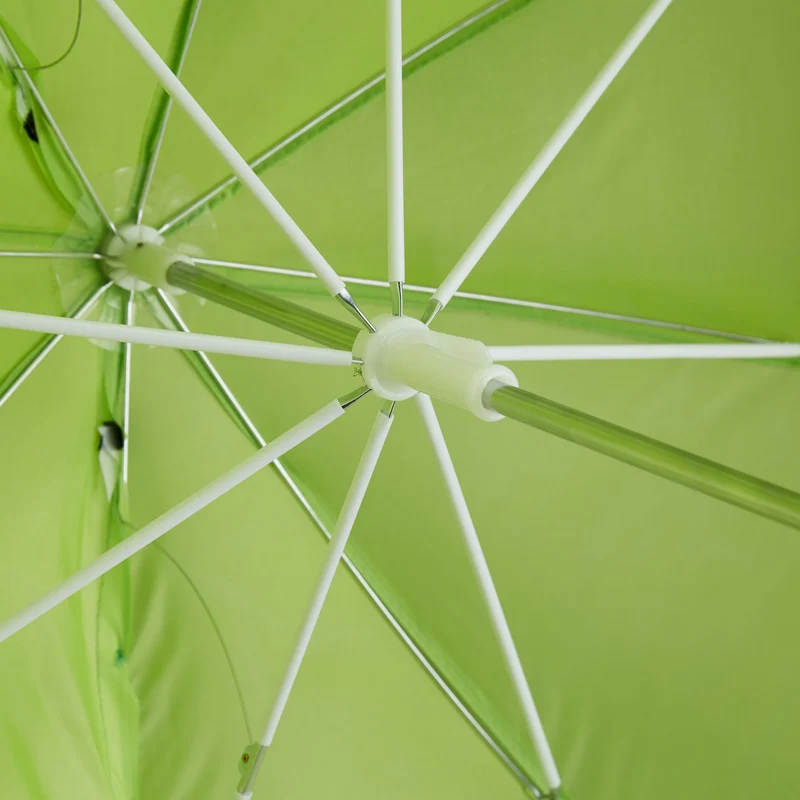 Parapluie enfant cloche léger motif animaux 68 x 68 x 68 cm protection pluie en polyester vert 13_0006783