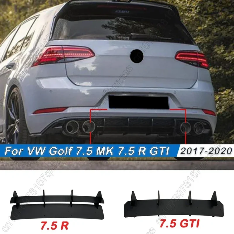 Diffuseur Arrière Volkswagen Golf 7.5 R GTI 2017-2020