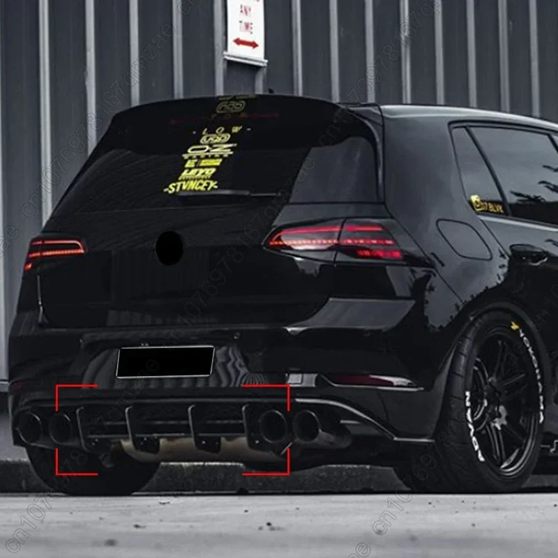 Diffuseur Arrière Volkswagen Golf 7.5 R GTI 2017-2020