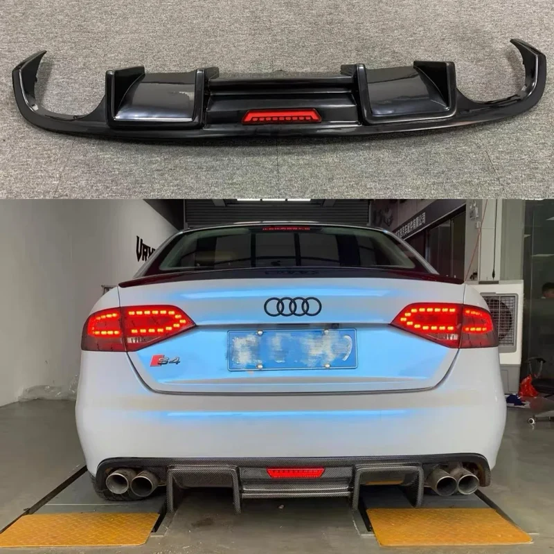 Diffuseur de Pare-Chocs Arrière Audi A4 B8 2009-2016