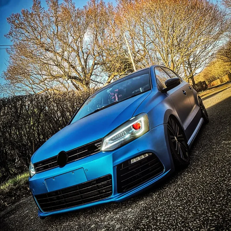 Phares LED Demon Eyes VW Polo MK5 6R 6C 2009-2017