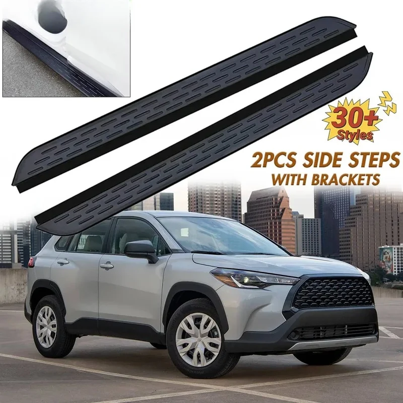 Marchepieds Aluminium Toyota Corolla Cross 2022-2025