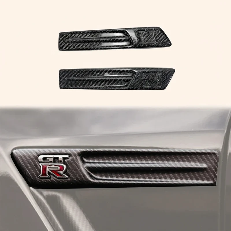 Grilles Aération Ailes Carbone Nissan GTR R35 2008-2016