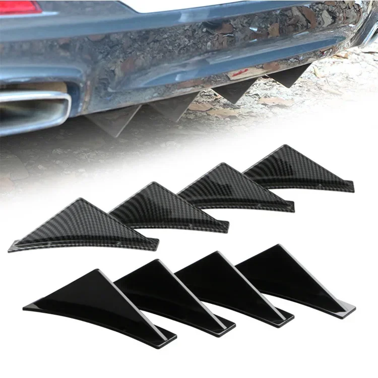 Diffuseur de pare-chocs arrière Audi A3 A4 A5 Q5 kit 4 pièces