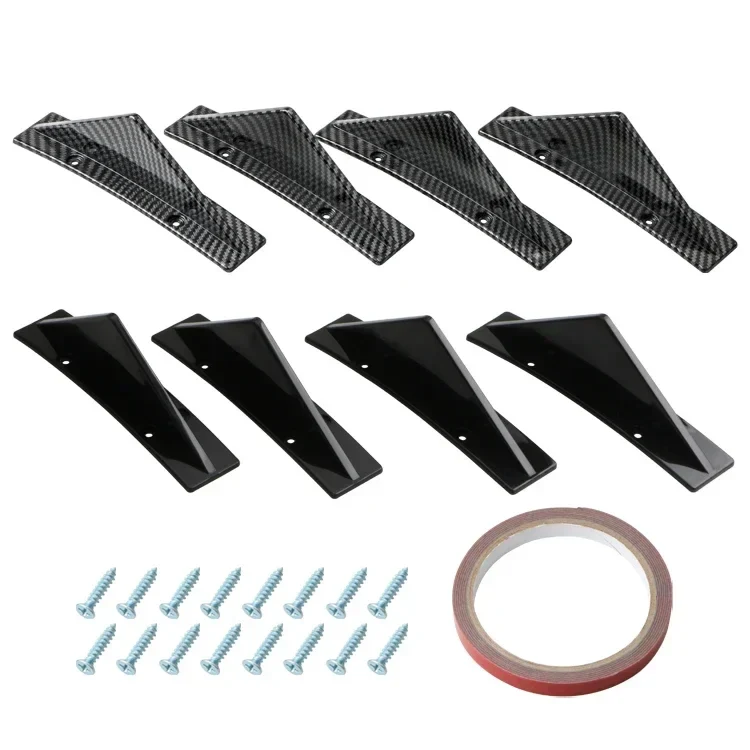 Diffuseur de pare-chocs arrière Audi A3 A4 A5 Q5 kit 4 pièces