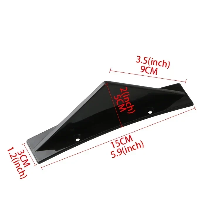 Diffuseur de pare-chocs arrière Audi A3 A4 A5 Q5 kit 4 pièces