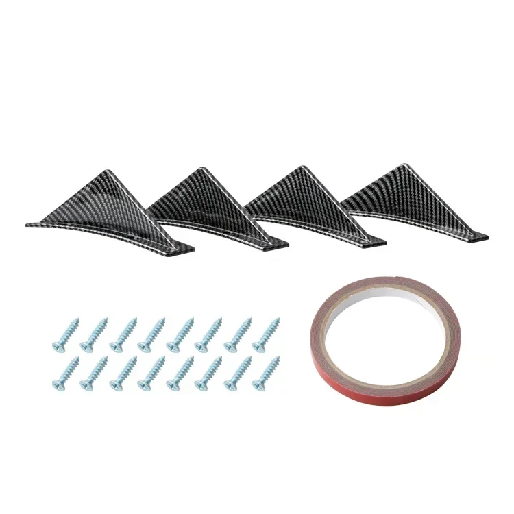 Diffuseur de pare-chocs arrière Audi A3 A4 A5 Q5 kit 4 pièces