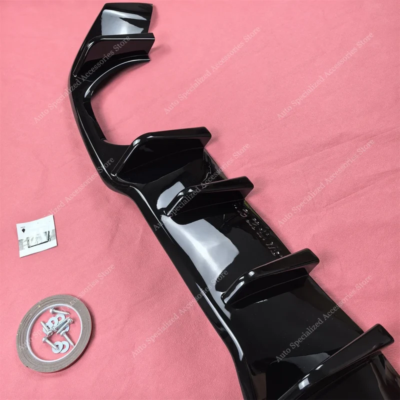 Diffuseur Arrière Ford Fiesta MK7 ST 2013-2017 Noir Brillant