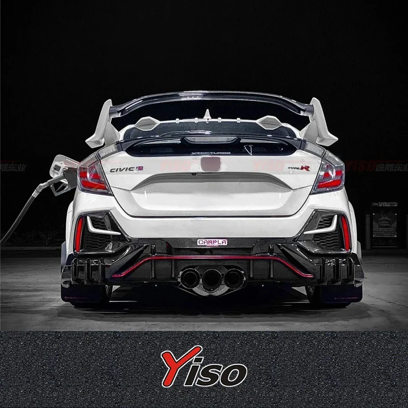Diffuseur Arrière Carbone Honda Civic Type R FK8 2017-2019