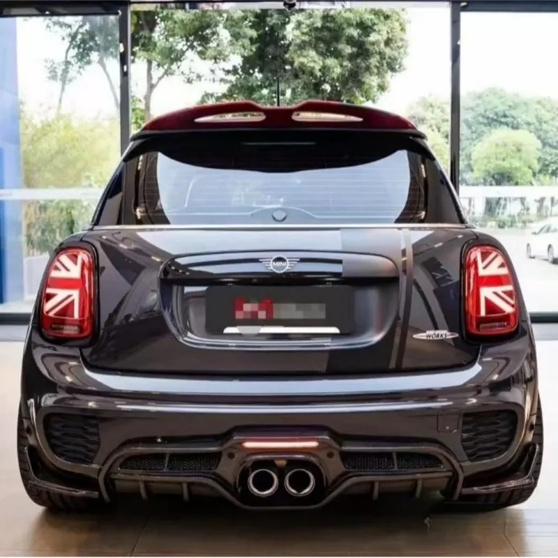 Lames de Pare-Chocs Arrière Carbone BMW Mini Cooper JCW