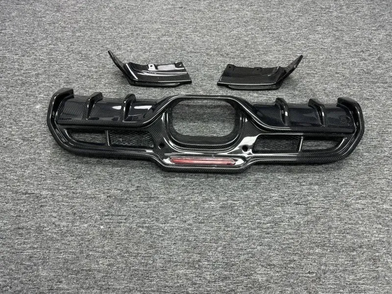 Lames de Pare-Chocs Arrière Carbone BMW Mini Cooper JCW