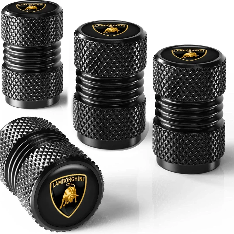 Bouchons de valve en métal Lamborghini Urus Gallardo 4 pièces