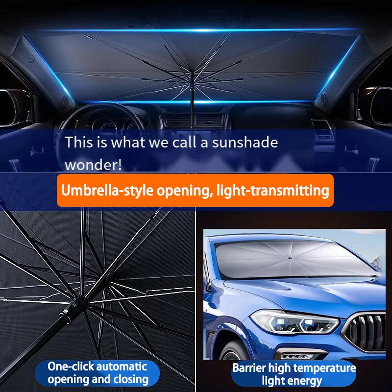 Pare-Soleil Voiture pour Pare-Brise Avant Isolation Thermique