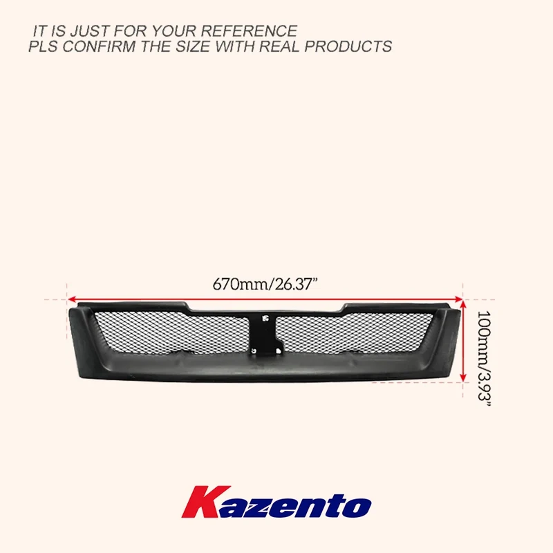 Grille Pare-Chocs Avant Nissan Skyline R33 GTR Coupé 1995-1998