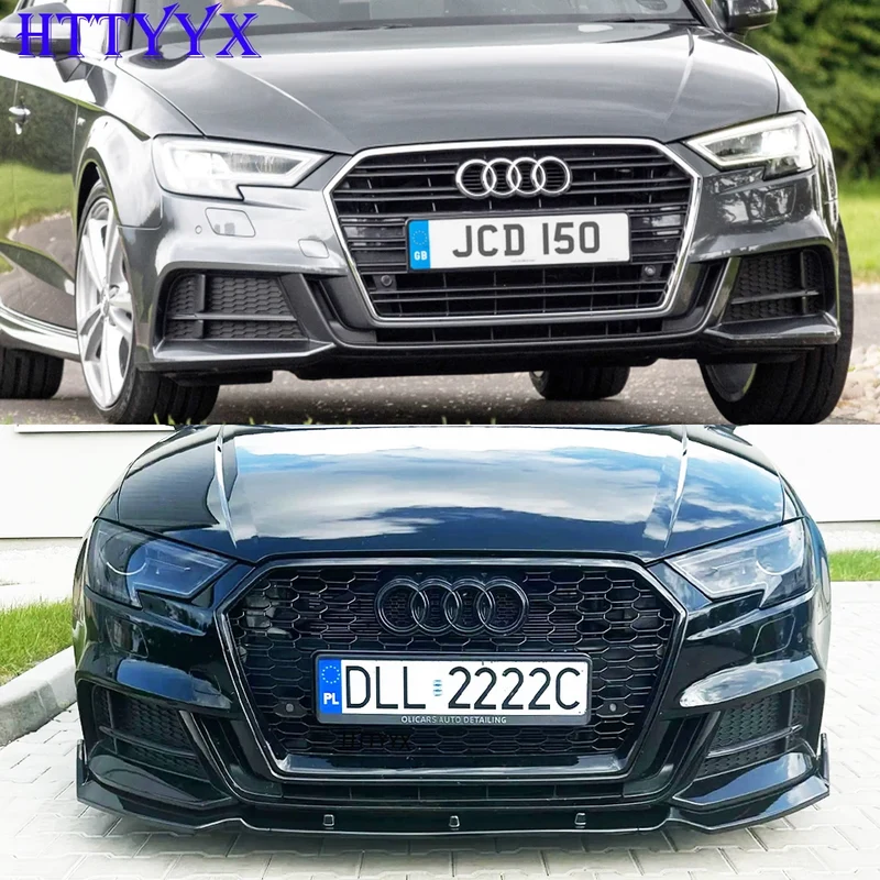 Lame Pare-Chocs Avant Becquet Audi A3 8V S3 2014-2020