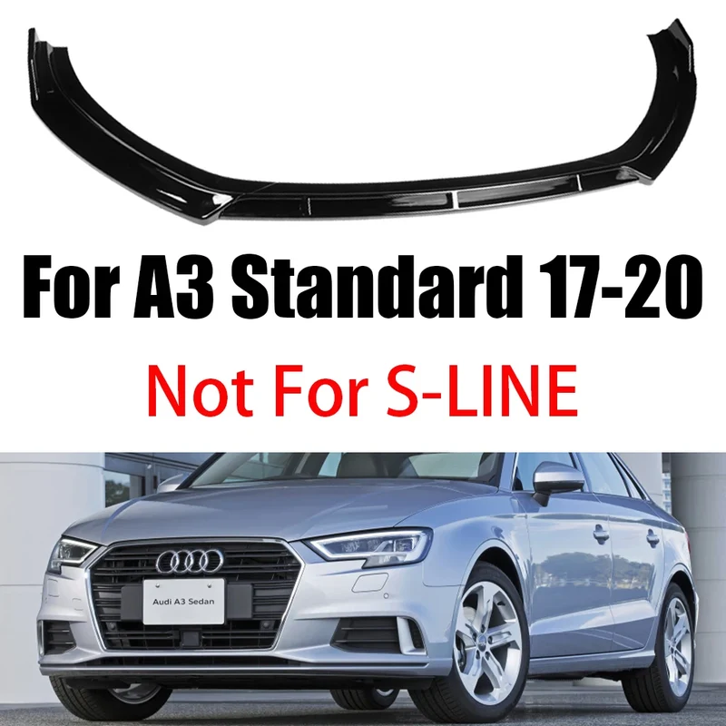 Lame Pare-Chocs Avant Becquet Audi A3 8V S3 2014-2020
