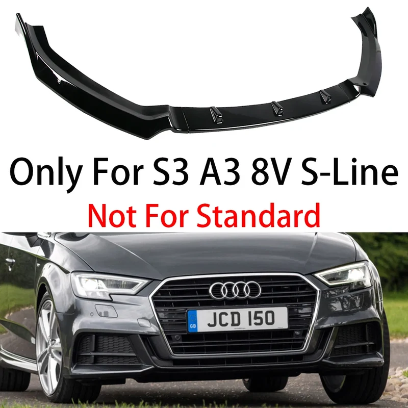 Lame Pare-Chocs Avant Becquet Audi A3 8V S3 2014-2020